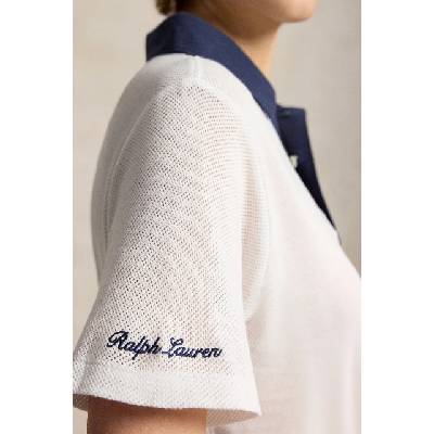 Ralph Lauren тениска с яка дамска от памук Wimbledon (211B16029)