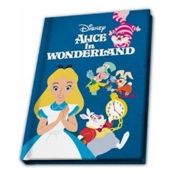 DISNEY Alice in Wonderland Zápisník A6