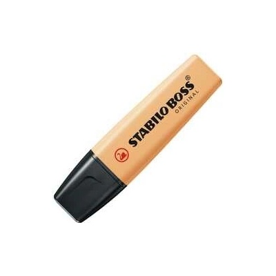 Stabilo Zvýrazňovač BOSS Original Pastel -světle oranžový