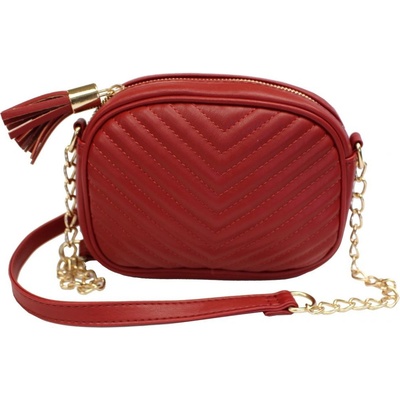 W brown International elegantní dámská kabelka JBFB 279 červená
