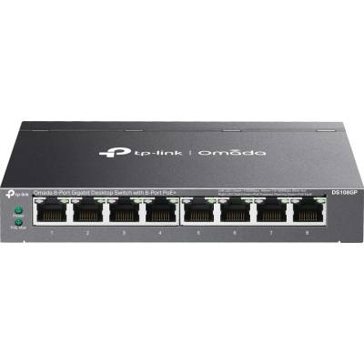Комутатор TP-Link Omada DS108GP 8-портов PoE+ (DS108GP)
