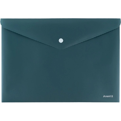Папка джоб с копче Axent Earth colors А4+ Зелен (1303078-03-1412-06-A)