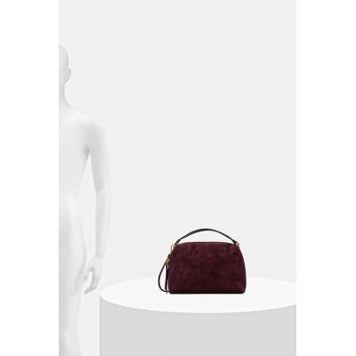 Gianni Chiarini чанта crossbody дамска от велур ALIFA (BS.8628.CM.STEMU)