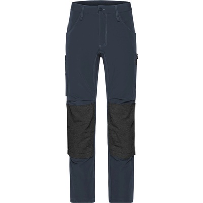 James & Nicholson kalhoty JN 1813 Slim Line do pasu strečové Carbon