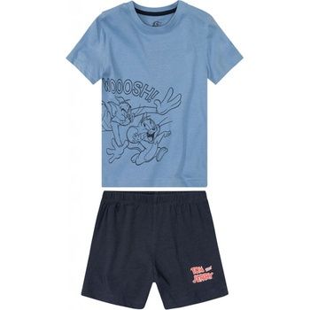 Chlapčenské pyžamo Tom a Jerry modrá navy modrá