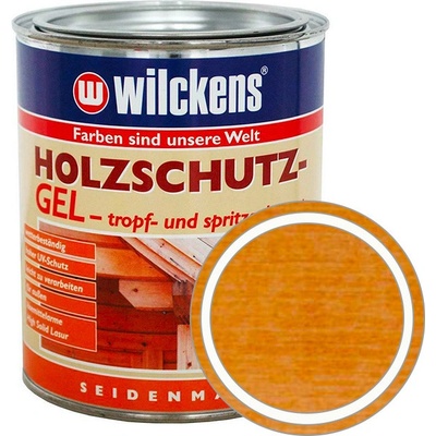 Německá gelová lazura s olejem na ochranu dřeva WILCKENS Holzschutz gel