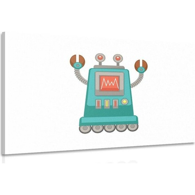Obraz pro dětské milovníky robotů - 30x20