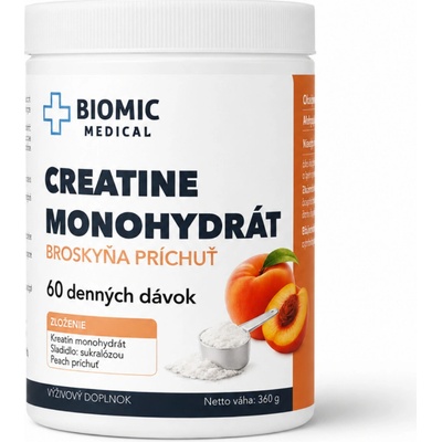 BIOMIC Creatine monohydrát 360g