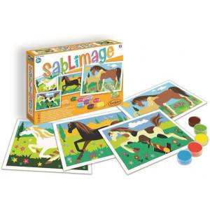 Sentosphère SENTOSPHERE Sablimage Concept Box Пясъчни картини Конете (SNT887)