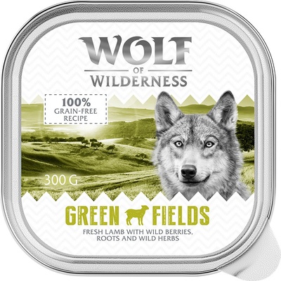 Wolf of Wilderness Adult Green Fields jahňa 12 x 300 g