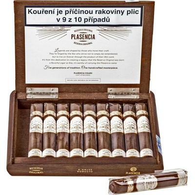 Plasencia Reserva Original Robusto 1/10
