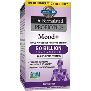 Garden of Life Dr. Formulated Probiotics Mood+ | 50 Billion [60 капсули]
