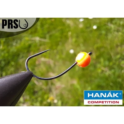 Hanák Tungstenová hlava bez protihrotu Orange vel.8 0,9g