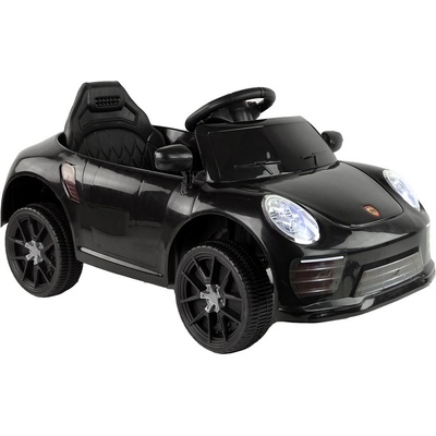 Majlo Toys Detské elektrické autíčko Cabrio čierne