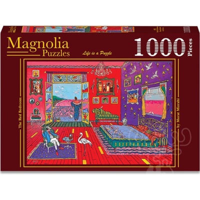 MAGNOLIA Červená spálňa 1000 dielov