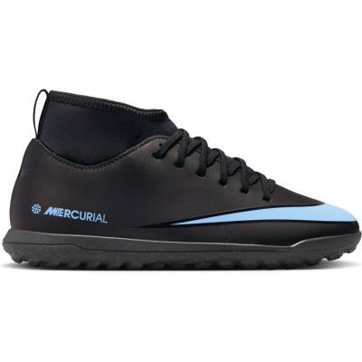 Nike Юношески футболни стоножки Nike Mercurial Superfly 10 Club Juniors Astro Turf Football Boots - Black/Black