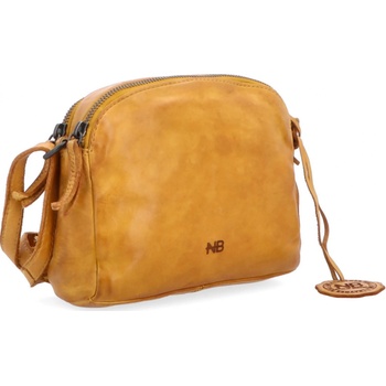 Noelia Bolger kabelka crossbody NB 2408 ZLU žlutá