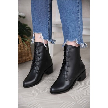 Moda Trend Дамски боти - Черни #311640 (311640_Черно)