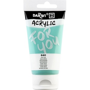 Darwi Dfy АКРИЛНА боя Aqua Green 75 ml 1 бр (DF5150075640C)