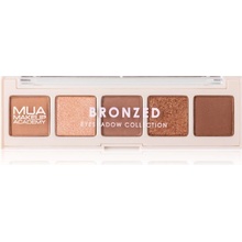 MUA Makeup Academy Professional 5 Shade Palette paletka očných tieňov Bronzed 3,8 g