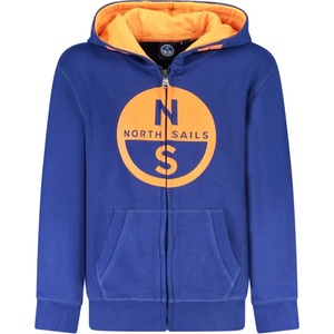 North sails Детски суитшърт с цип north sails, Размер 8a, Цвят Синьо (794375000_bl0780)