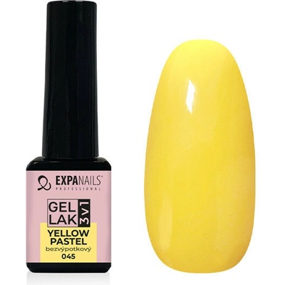 Expa Nails Gel lak 3v1 Žltý pastel 5 ml