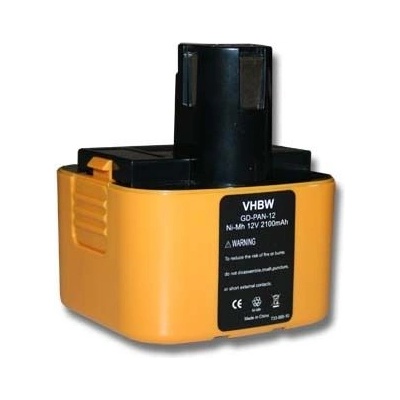 VHBW Батерия за Panasonic EY9001 / EY9101 / EY9108 / EY9200, 12 V, 2.1 Ah (800104690)