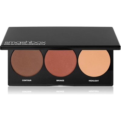 Smashbox Step-By-Step Contour Palette контурираща палитра за лице цвят Deep 8.68 гр