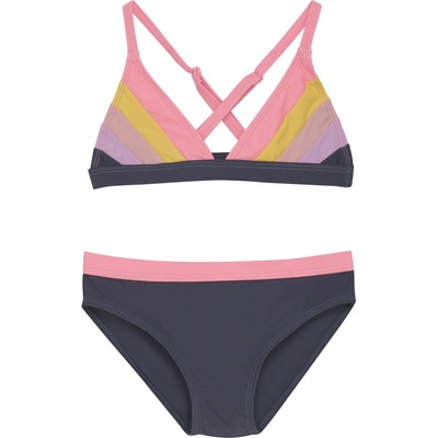 Color Kids dívčí dvoudílné plavky Plumeria