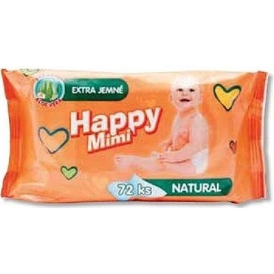 HAPPY MIMI dět.toal.vlh.ubrousky 72 ks