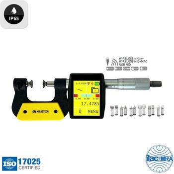 Microtech Electronic Дигитален микрометър Microtech UNIVERSAL DataMet - 100-125 мм, 0, 0001 мм (110751258)
