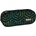 BackUP Овален ученически несесер BackUp A - Antique Green, 1 цип (88270)