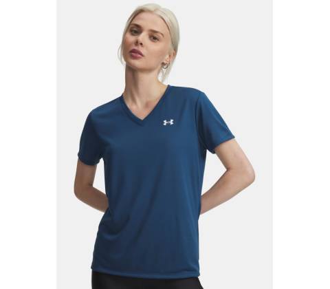 Under Armour Dámske tričko Tech SSV Solid Modrá