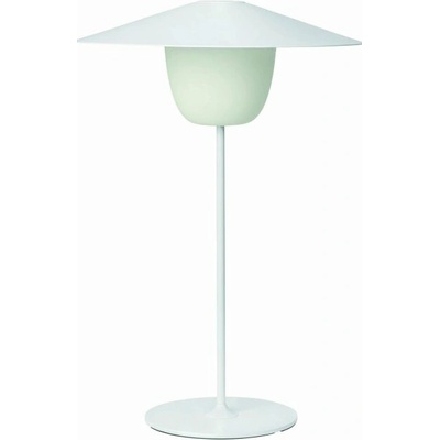 Prenosná stojaca LED lampa Blomus stredná biela