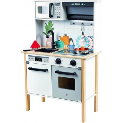 Hape Детски игрален комплект, Hape, модерна малка кухня, 60х30х92см, 12 части (H3216E)