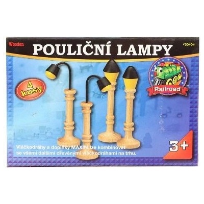 Maxim 50404 Pouliční lampy 4ks – Zboží Mobilmania