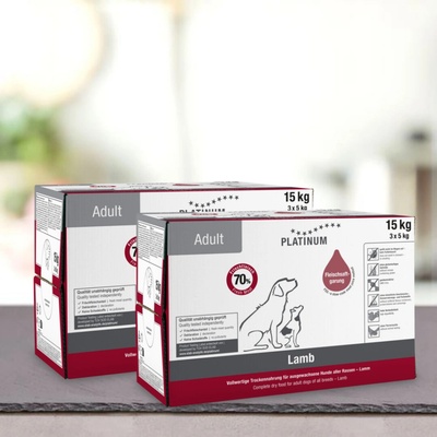 Platinum Adult Lamb & Rice 6 x 5 kg