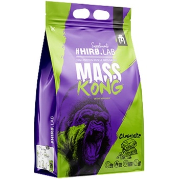 Hero. Lab Mass KONG | Low-Sugar & Fat ~ High-Protein Gainer [3000 грама] Белгийски Шоколад