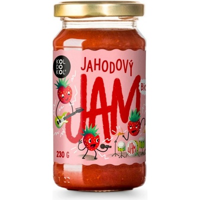 Koldokol Jam Jahoda bio 230 g
