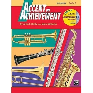 Accent on Achievement, Bk 2: B-Flat Clarinet, Book & CD | John O'Reilly, Mark Williams (ISBN: 9780739004616)