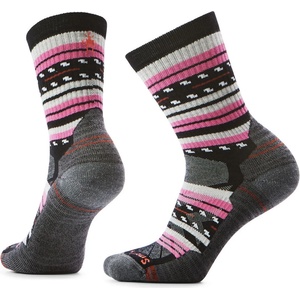 Smartwool Дамски туристически чорапи Smartwool Women's Hike Light Cushion Margarita Crew Socks Walking socks - Black - размер 34-37 (EU) (201-6960-0811)