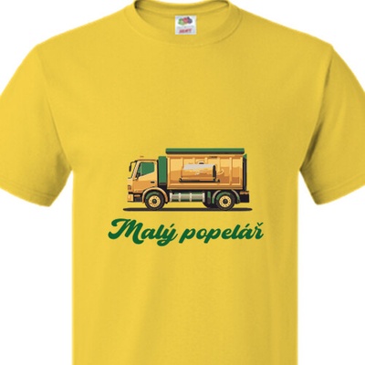 Tričko Malý popelář dětské
