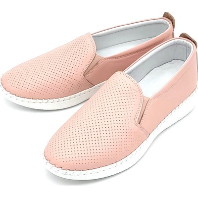 Looke Dámské mokasíny L0437-66 růžové světle růžová