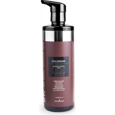 Kléral systém Colorama Sublime Coloring Mask 4,6 Chocolate Brown 500 ml