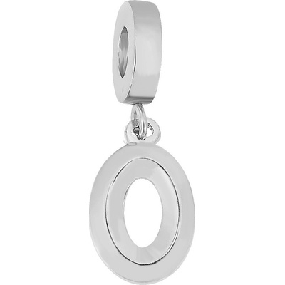 Linda's Jewelry Visací Přívěsek Písmeno O chirurgická ocel IP066