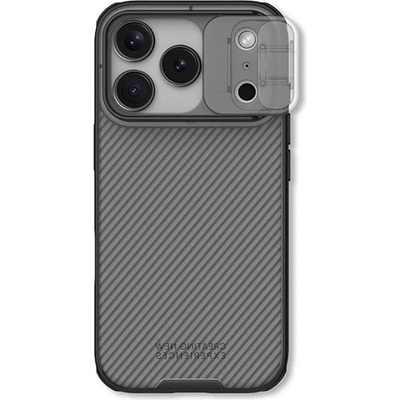 Nillkin iPhone 17 Pro NILLKIN CAMSHIELD PRO Силиконов удароустойчив протектор за телефон, ивица, TRANSFER/черен GP-175234 (GP-175234)