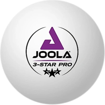 JOOLA Комплект топчета за пинг-понг, 12 бр. бели - joola 3-star pro 40+