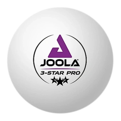 JOOLA Комплект топчета за пинг-понг, 12 бр. бели - joola 3-star pro 40+