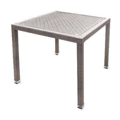 Horecano Маса 90х90х75см pvc ратан/алуминиева рамка разглобяема(bz-tr005ab (0195278)