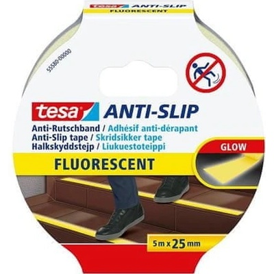 Tesa Anti Slip 55580 Protišmyková páska 25 mm x 5 m fluorescenčná